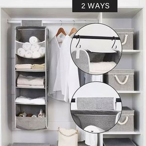 Organizador de Armario Colgante de 5 Estantes para Dormitorio, Guardería o Habitación Infantil - Product Image 3