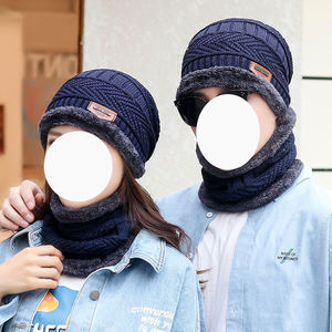 Nuevo gorro de cuello para hombres y mujeres, gorro de montar al aire libre, gorro de cuello de terciopelo grueso cálido - Product Image 4