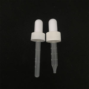 OEM 20mm penitis plastik dengan skala pipet plastik untuk tabung cairan minyak esensial <span class=keywords><strong>Teat</strong></span> karet putih bahan ramah lingkungan - Product Image 2