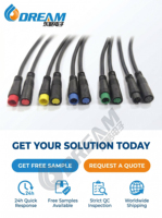 Faisceau de câbles de connexion pour batterie de vélo électrique, connecteurs de câbles Julet, faisceau de câbles pour vélo électrique