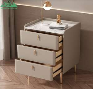 Wayon Smart Home Furniture <strong>Mini</strong> Coffee Table Modern Designed LED Light Wireless Charging Cooling <strong>Drawer</strong> Bedside Table - Product Image 2