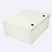 Boîte de distribution Seabox FRP, étanche IP66, IK08, ignifuge, anti-poussière, boîtier électronique extérieur, 500*400*200mm, CE