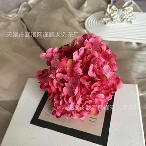 Jinxi Artificial Hydrangea 65cm Silk <b>Flower</b> Wedding Home Decor <b>Single</b> French Style - Product Image 4