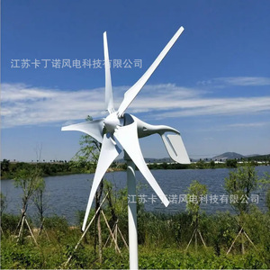 Wind <b>Generator</b> 1KW Horizontal Axis 12V Low Start Wind Speed 2.0m/s Micro Wind Turbine for Home Use - Product Image 1