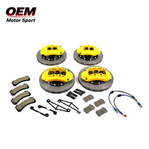 Kit de Pinzas de Freno Monobloque de 6 Pistones en Amarillo Racing para BMW M3/M4/M5, Actualización de Montaje Directo - Product Image 1