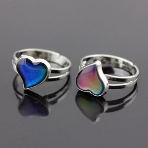Anillos con Forma de Corazón que Cambian de Color, Diseños de Anillos que Cambian de Color, Nueva Imagen, Venta al Por Mayor - Product Image 1