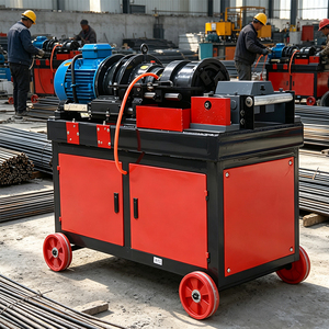 Máquina de laminación de roscas de alto rendimiento, superficie lisa de alta resistencia <span class=keywords><strong>a</strong></span> la tracción para la fabricación de pernos de roca para túneles - Product Image 2