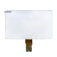 Modul LCM IPS BOE 10.1 Inci 1024*600 50PIN Antarmuka TTL Layar Sentuh Papan Penggerak 10.1 Panel Layar LCD TFT Hitam Industrial