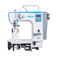 Máquina de coser industrial de alta velocidad Jack con cama cilíndrica para materiales gruesos, bolsos de cuero y prendas de vestir, modelos S5-91, S5-92, S5-A-91