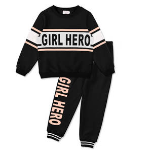 I bambini Set di <span class=keywords><strong>abbigliamento</strong></span> di <span class=keywords><strong>Moda</strong></span> Europeo di <span class=keywords><strong>Abbigliamento</strong></span> Delle Ragazze Del Cotone Vestiti Set Per L'inverno - Product Image 3