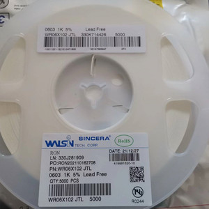 WR06X102JTL WR06X122JTL Épais Film Résistances-SMD 1K <span class=keywords><strong>1K2</strong></span> <span class=keywords><strong>OHM</strong></span> 5% 100PPM 0603 - Product Image 2