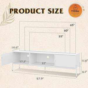 Esplosivi nuovi prodotti viventi mobili moderni Tv <span class=keywords><strong>Umit</strong></span> specchio Tv Stand con il commercio all'ingrosso di nuovi materiali Tv Stand su ruote - Product Image 5