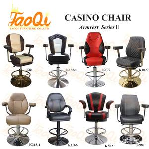 K1078 chaise <span class=keywords><strong>de</strong></span> Casino en cuir PU <span class=keywords><strong>de</strong></span> haute qualité, mobilier moderne OEM en métal chromé, emplacement <span class=keywords><strong>de</strong></span> jeu, Roulette <span class=keywords><strong>de</strong></span> Poker, <span class=keywords><strong>tabouret</strong></span> <span class=keywords><strong>de</strong></span> <span class=keywords><strong>Bar</strong></span> - Product Image 5