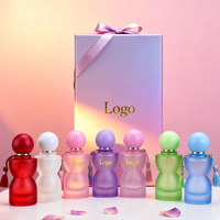 Bouteilles rechargeables de parfum en verre de 30ml contenants de voyage étanches à vis pour échantillons cosmétiques avec espace