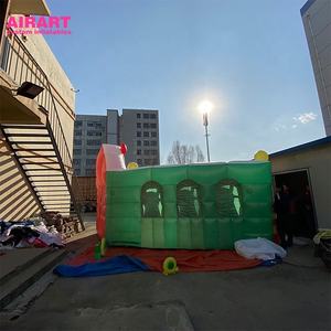 Renne gonflable de décoration de Noël, modèle de clôture de cuvette de renne gonflable personnalisé pour l'affichage - Product Image 2