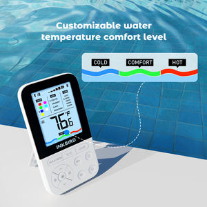 Termómetro de piscina flotante inalámbrico con energía solar <span class=keywords><strong>INKBIRD</strong></span>, nuevo modelo, con ambiente - Product Image 5