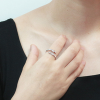 Alliance de mariage en argent sterling 925, anillo ajustable, anneaux ouverts en forme de main qui s'embrasse, taille réglable, personnalisable, anneau de couple