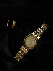 <span class=keywords><strong>Montre</strong></span>-Bracelet Quartz Scottie 9744 Moderne Analogique pour Femme, Haute Qualité, Acier Inoxydable, Mode, avec Boucle en Verre 22mm - Product Image 2