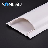 Couvercle de câble de sol ignifuge à prix d'usine conduit en PVC flexible/goulottes de câble en PVC à arc