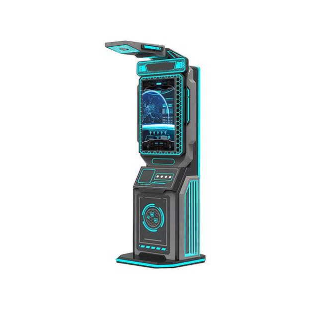 Full Screen Surround Light Qr Code Coin Pusher Virtual Reality Shooting VR Simulator Game Arcade Machine