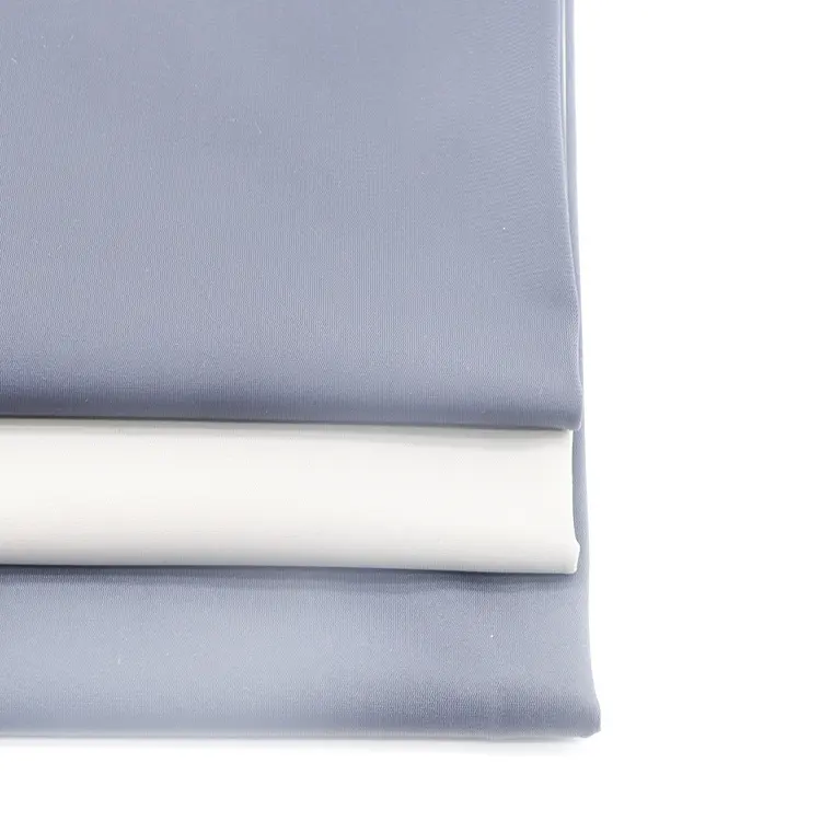 Maillot de bain tricoté personnalisé de haute qualité à rayures extensibles 75% Nylon 25% Spandex solide léger