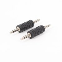 Adaptateur audio 3,5 mm à quatre sections, connecteur mâle-mâle, extension de signal audio pour smartphones et tablettes