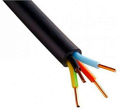 U1000 R2V RO2V 1000V Low Voltage Copper Power Cable 5*6 5*10 5*16mm2 PVC Insulation Building Single Core Stranded Underground