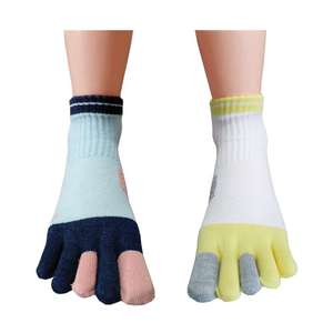 <span class=keywords><strong>Chaussettes</strong></span> de sport à cinq <span class=keywords><strong>doigts</strong></span> en coton de style japonais unisexe Vente en gros <span class=keywords><strong>Chaussettes</strong></span> athlétiques à 5 orteils - Product Image 1