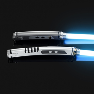 <span class=keywords><strong>Ahsoka</strong></span> <span class=keywords><strong>Tano</strong></span> NeoPixel ชุดดวลไลท์เซเบอร์ Proffie 2.2โลหะ Hlt FORCE FX Light SABER 19สี, สวิงเรียบ, ดาบคู่ - Product Image 6