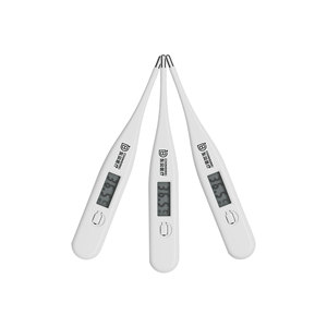 Thermomètre numérique électrique en plastique avec écran LCD, thermomètre électronique, thermomètres ménagers - Product Image 1