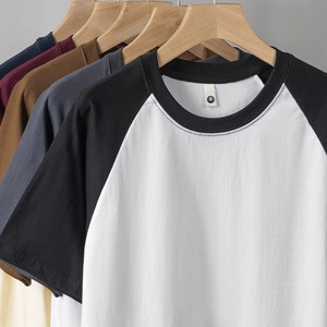 Camiseta de Verano para Hombre, Talla Grande, 230g, 100% Algodón, Tejido Grueso, Anti-Pilling - Product Image 1