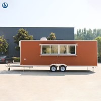 Remorque alimentaire Honlu, camion de cuisine mobile, remorque de cuisine commerciale pour la restauration de rue, les événements et les services à emporter