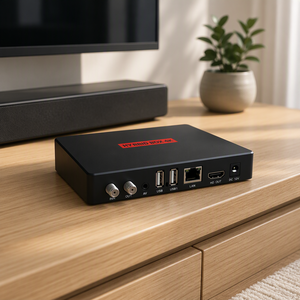 STB905 Android 9.0 Hybrid Set-Top Box DVB-T(2)/DVB-T/DVB-C 4K 2K HD-MI Output <strong>IPTV</strong> Gateway for Hotel CATV Headend - Product Image 1
