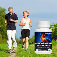 Capsules de Glucosamine Chondroïtine avec MSM et Curcuma pour la Santé Articulaire et la Mobilité des Adultes – Complément Alimentaire Fabricant OEM