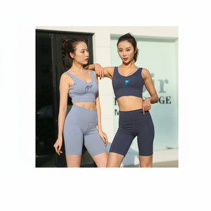 Polyester Made <b>Women</b> Yoga Set Wholesale New Design <b>Women</b> Yoga Set Custom Made <b>Women</b> Yoga Set - Product Image 1