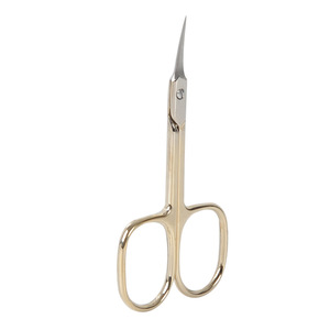 Tijeras de piel muerta de acero inoxidable de segunda generación de estilo ruso, tijeras para recortar cejas, Punta puntiaguda, Belleza - Product Image 6