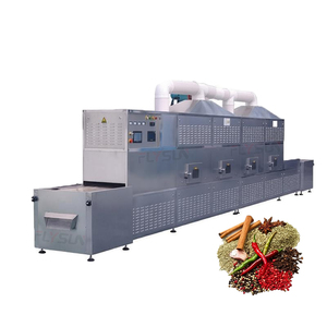 Food Grade Sterilization Microwave Dryer Chili <b>Ginger</b> Spices Fully Automatic Microwave <b>Powder</b> Flavor Sterilization Machine - Product Image 1