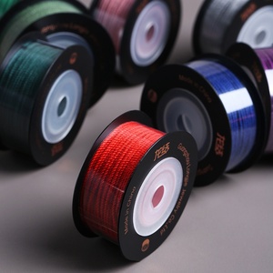 Cordon en coton LONGJIE pour nœuds <span class=keywords><strong>chinois</strong></span>, matériaux <span class=keywords><strong>de</strong></span> bricolage pour bijoux, cordon tressé, 34 couleurs, corde en coton frisé à la main, Dunhuang - Product Image 2