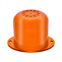 Alarmes audiovisuelles AVA111 24V, stroboscope LED orange/rouge, matériau polycarbonate, garantie 1 an, fabriqué à Delhi