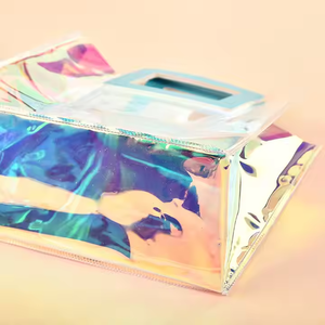 Logo personnalisé pour femmes PVC étanche épaule Shopping sac fourre-tout accessoire de Style de mode - Product Image 6