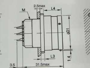 Connecteurs électriques circulaires filtrés résistants à l'environnement marin série TY GJB I, 16 broches, prise femelle - Product Image 5