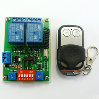 CE029 DC 12V 315MHz 2Ch Relai Penundaan Timer Nirkabel Multifungsi Sakelar RF & EV1527 ASK OOK Remote Control 0-10A