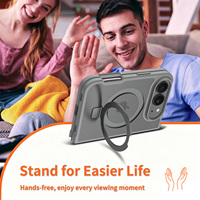 Coque de téléphone portable magnétique pliable haut de gamme à toucher doux avec support de raquette pour iPhone 18 Fold Samsung Z Fold 8 – Vente en gros usine