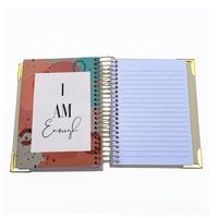 A5 Textur Papier Cover Agenda Mode Beste Geschenke für Mädchen und Dame Benutzer definierte Planer Großhandel Versand bereit Journal Notizbuch