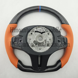 Volant en cuir lisse en fibre de carbone pour BMW G20 G30 G01 Série 3 Série 5 – Produits populaires - Product Image 2