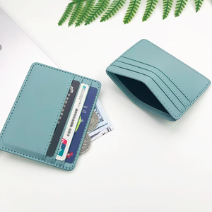 RFID PU Leather Slim <span class=keywords><strong>Card</strong></span> <span class=keywords><strong>Holder</strong></span> Custom Gravado Logotipo PVC Capa <span class=keywords><strong>Business</strong></span> Credit Name Id <span class=keywords><strong>Card</strong></span> <span class=keywords><strong>Holder</strong></span> Pocket