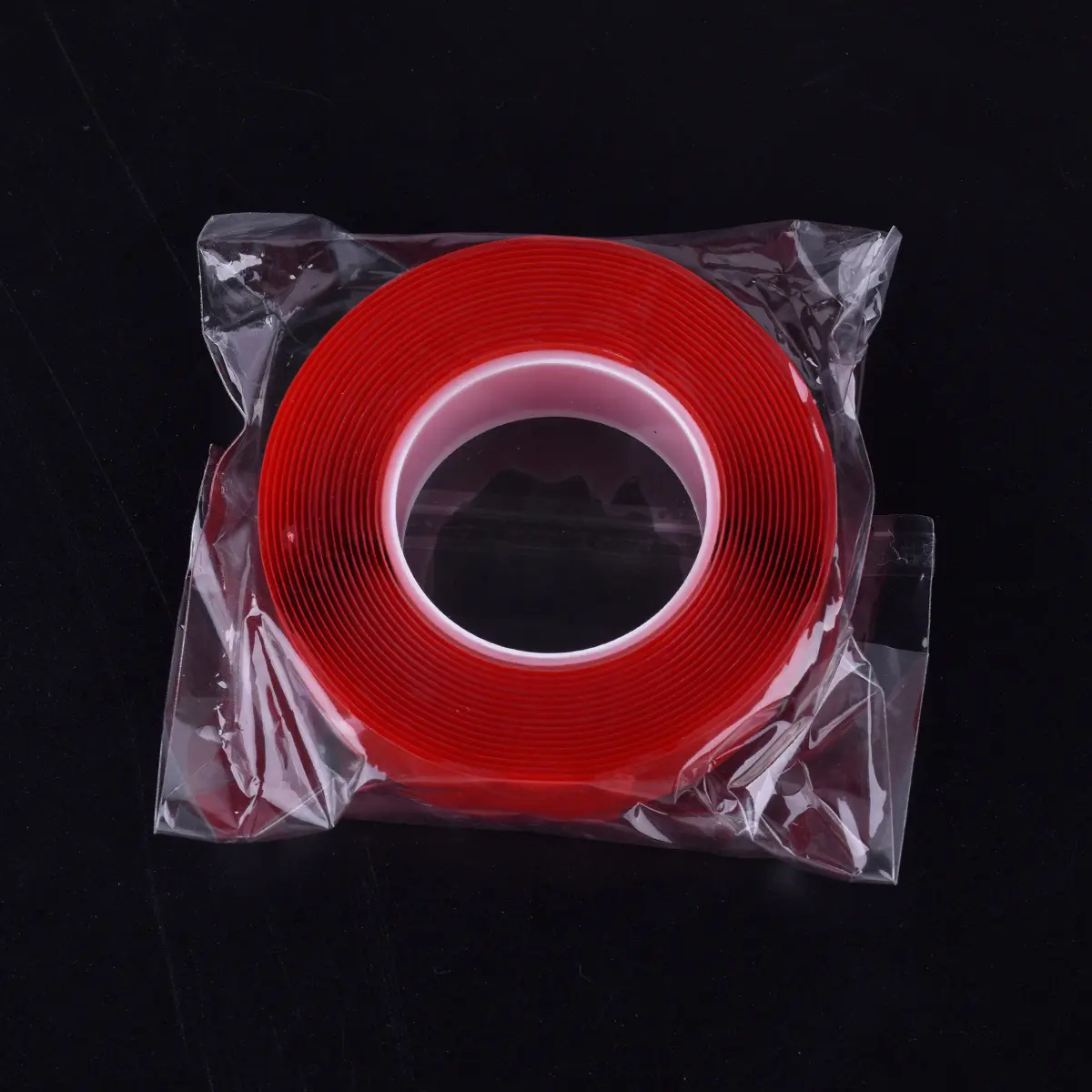 Wholesale Of Multiple Specifications Of Red Film Transparent Traceless Adhesive With Strong Acrylic Double Sided Tape