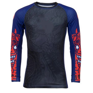 Wholesale <b>Rashguard</b> Odm Long Sleeve Protection Long Sleeve Rash Guard for Men Breathable Custom <b>Rashguard</b> - Product Image 1