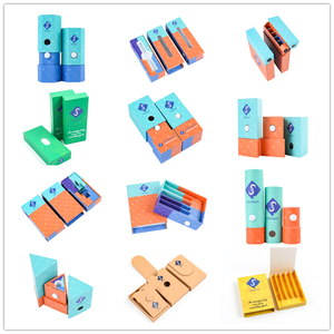 Tùy chỉnh sinh thái Trắng con kháng Cartridge bao bì con vòng ống Giấy hộp với nút khóa - Product Image 4