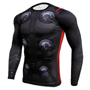 T-<span class=keywords><strong>shirt</strong></span> <span class=keywords><strong>Spiderman</strong></span> imprimé en 3D Vêtements d'entraînement pour hommes en gros - Product Image 3